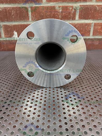 Used Unbranded 304 Stainless Steel Column w/ YTH 150LB 3" Flange Fittings