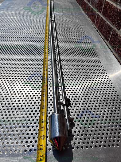 Used Stainless Steel  Pointed-Plunger Lance Sampler Probe w/ 70" Rod