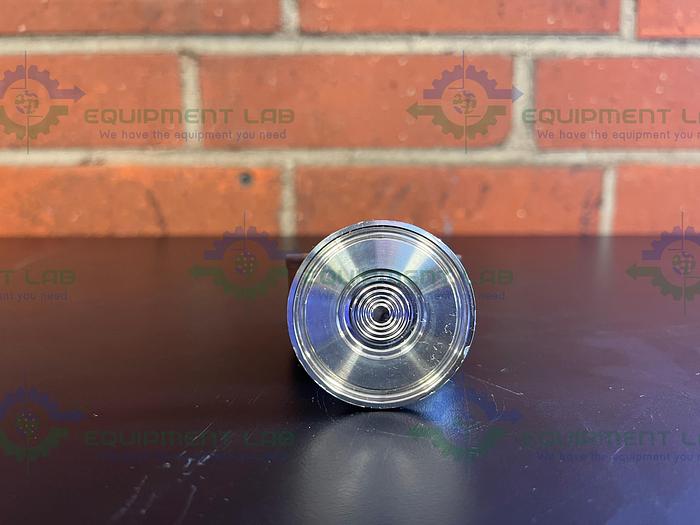 Used Anderson Stainless Steel Vacuum Gauge 0- 30 w/ 2" Sanitary Fitting