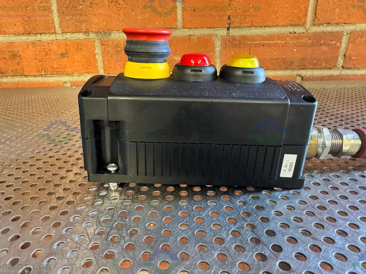 Used Allen Bradley Assembled Station 12-250 VAC w/ Emergency Stop