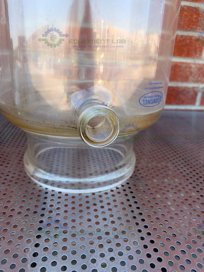 Used Sentinel Process Systems 20 Liter Jacketed Reactor Glass