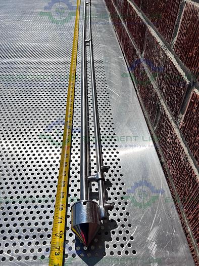 Used Stainless Steel  Pointed-Plunger Lance Sampler Probe w/ 70" Rod