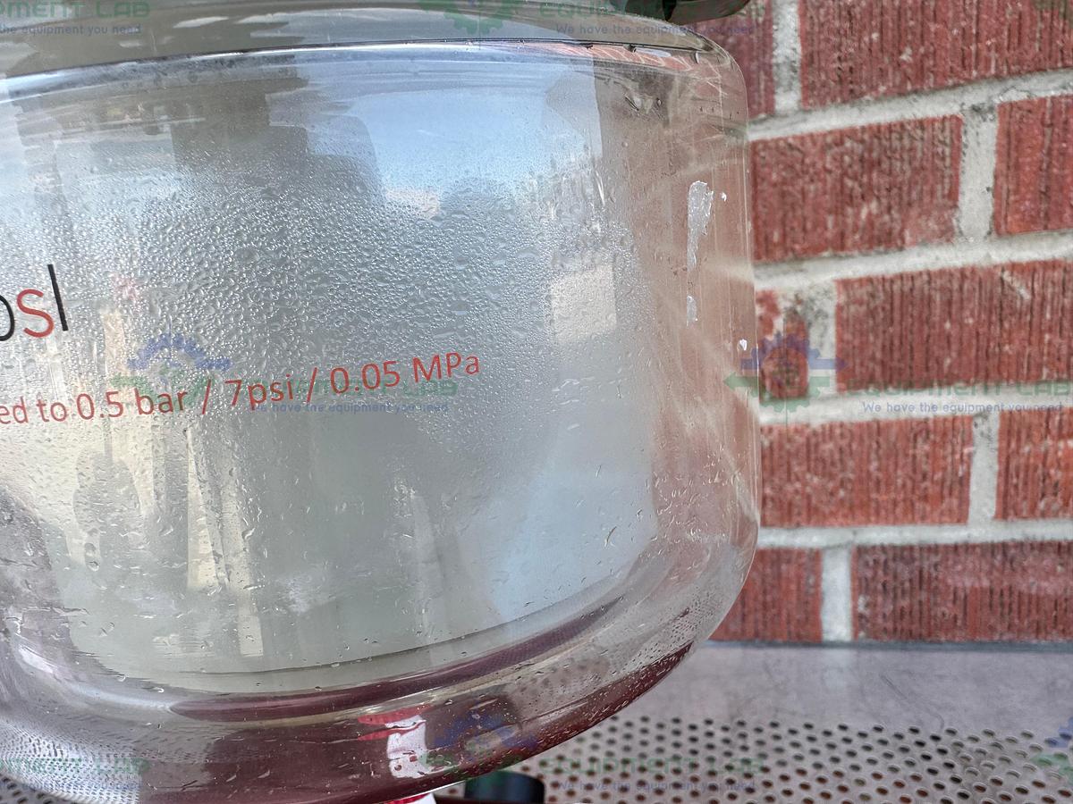 Used Powder System Limited GFD Glass Nutsche Filter Dryer 2L w/Servo Drive, Impeller