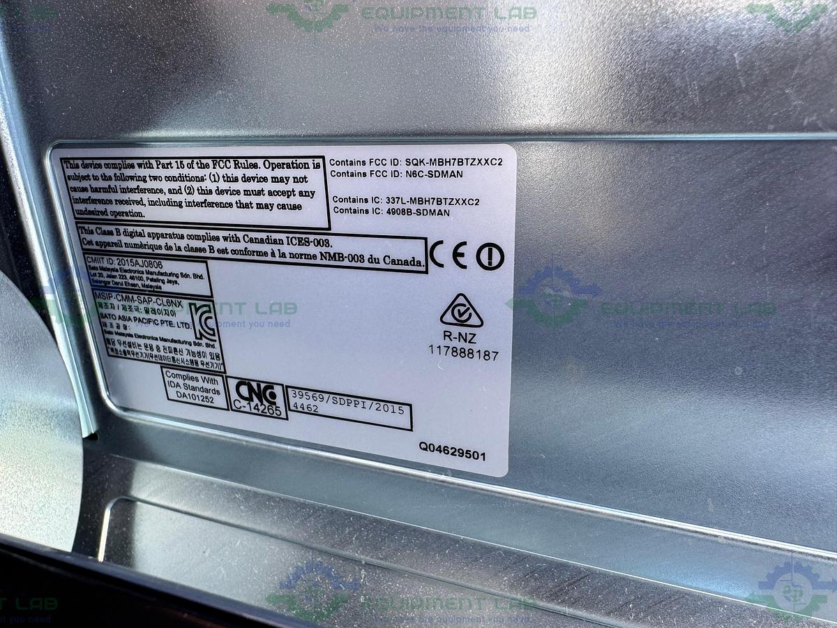 Used Optel Portable Manual Packing Station w/ Sato CL6NX Thermal Printer, Scanner