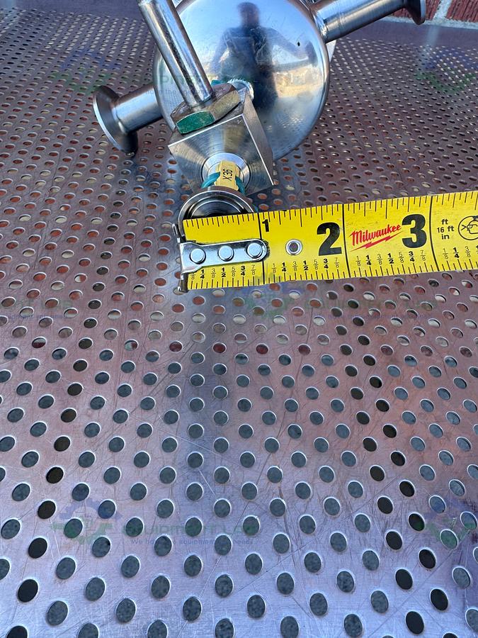 Used Sartorius 7P010QY25SCPGCLB Stainless Steel Filter Housing w/ Filter