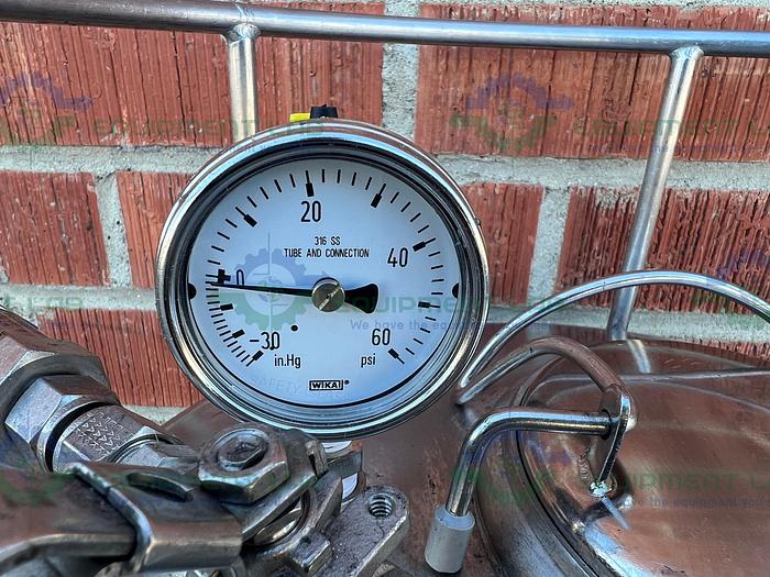 Used Alloy Products  120 Liter Stainless Steel Pressure Vessel 95 PSI