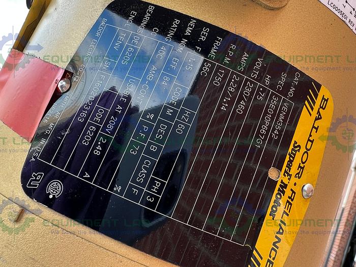 Used Paul Mueller  47-59 Liter Stainless Steel Jacketed Mixing Tank w/Scrape Agitation