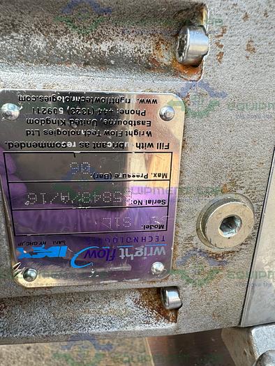 Used Index Wright Flow S1L Rotary Lobe w/Stainless 1/2 HP Motor, Controller
