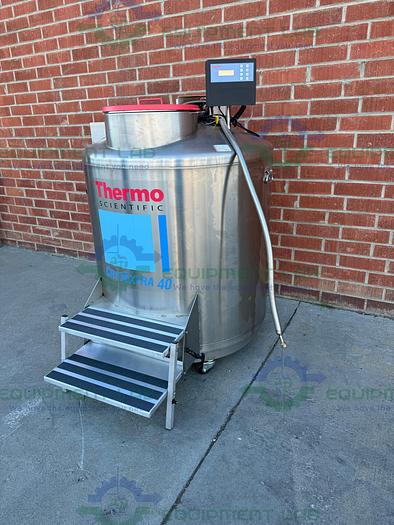 Used Thermo CE8140 CytoExtra 40 High Efficiency Cryogenic Storage System 28.14 cu. ft