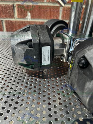 Used 5 ITT Pure Flo Advantage Stainless Steel Diaphragm Valve w/ 1" Sanitary Fitting