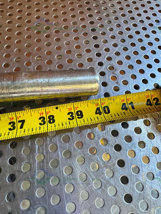 Used Unknown Stainless Steel Impeller Shaft / Mixing Rod 40" Height x 1"