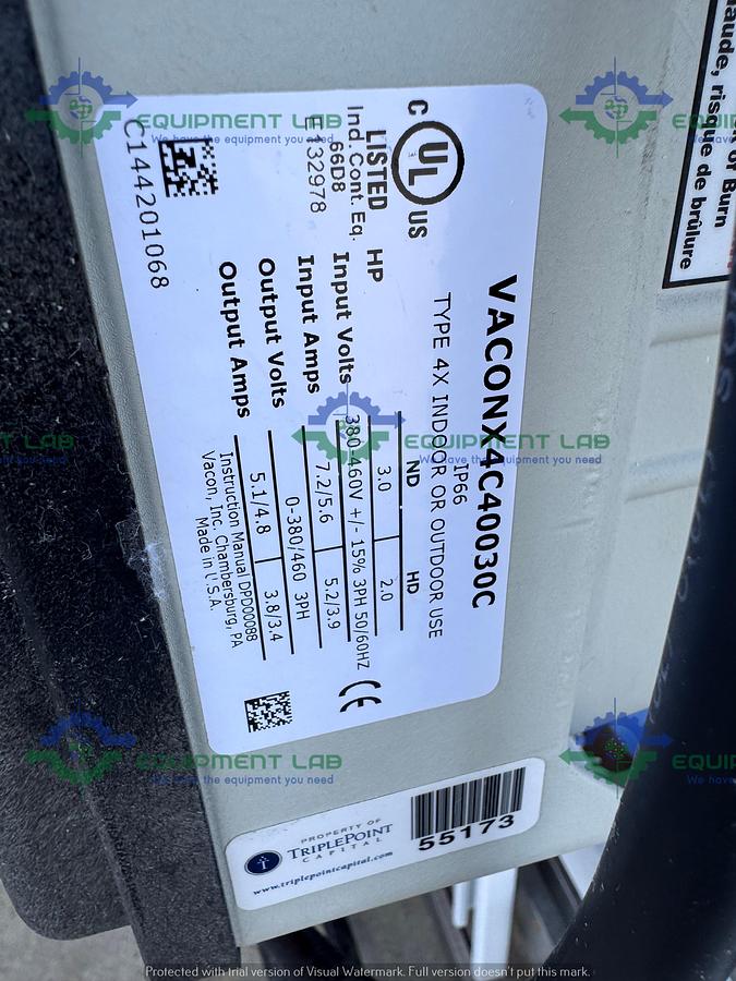 Used IKA CMX 2000/05 Stainless Steel Inline Granulator, Inline Solid & Liquid Mixer