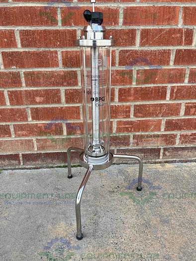 Used Cytiva / GE / Pharmacia BPG 100 / 500 Chromatography Column 4L