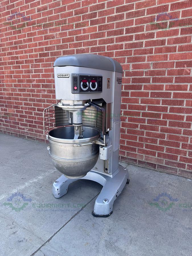 Used Hobart HL800 Legacy 80 Quart Planetary Mixer w/ Bowl Truck 3 HP , 2 PH