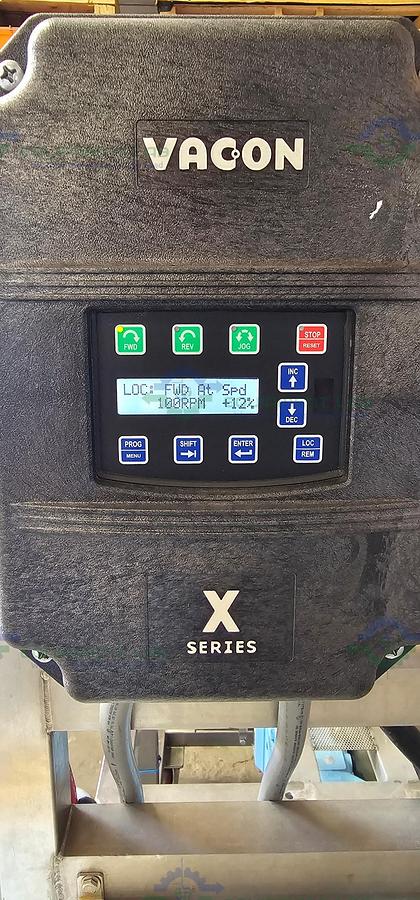 Used SPX Waukesha Cherry-Burrell 130 U2 Rotary Lobe Pump MFG 2016, 3"  w/ 10 HP Motor