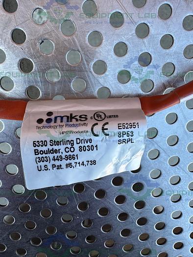 Used MKS 9599-0680 Filter Housing Heater / Jacket 4" x 5 1/2", 120V
