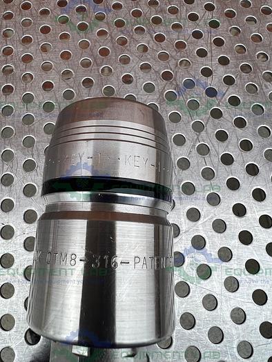 Used Swagelok  QTM8-316 Stainless Steel Female Quick Connect Fitting