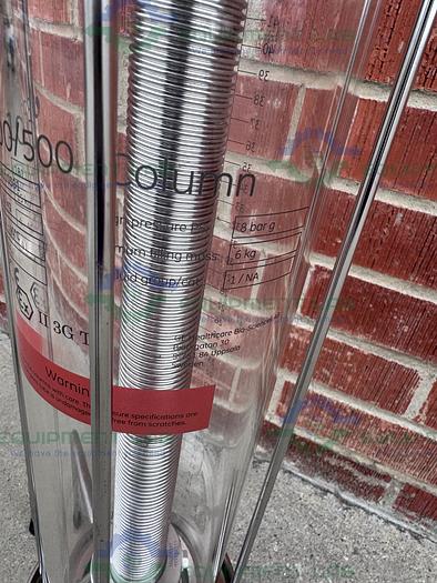 Used Cytiva / GE / Pharmacia BPG 100 / 500 Chromatography Column 4L