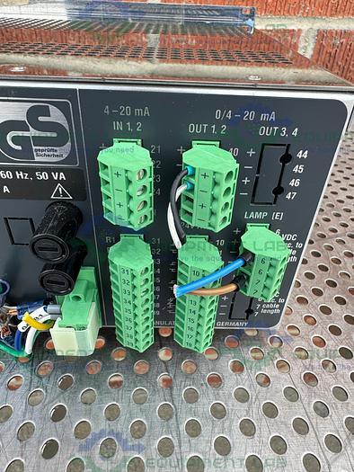 Used Optek Control 4000 C4221-EX FM-D Photometric Analyzer Converter