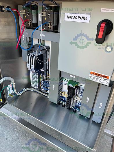 Used Millipore MPODPILOT CP2EA8875 Filter Press Skid w/ E & H Promass P Flowmeter