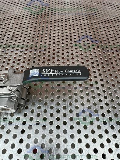 Used SVF -F. C. I. R86666ATSE Compression Ball Valve w/ 1/4" Threaded Fitting 1500PSI