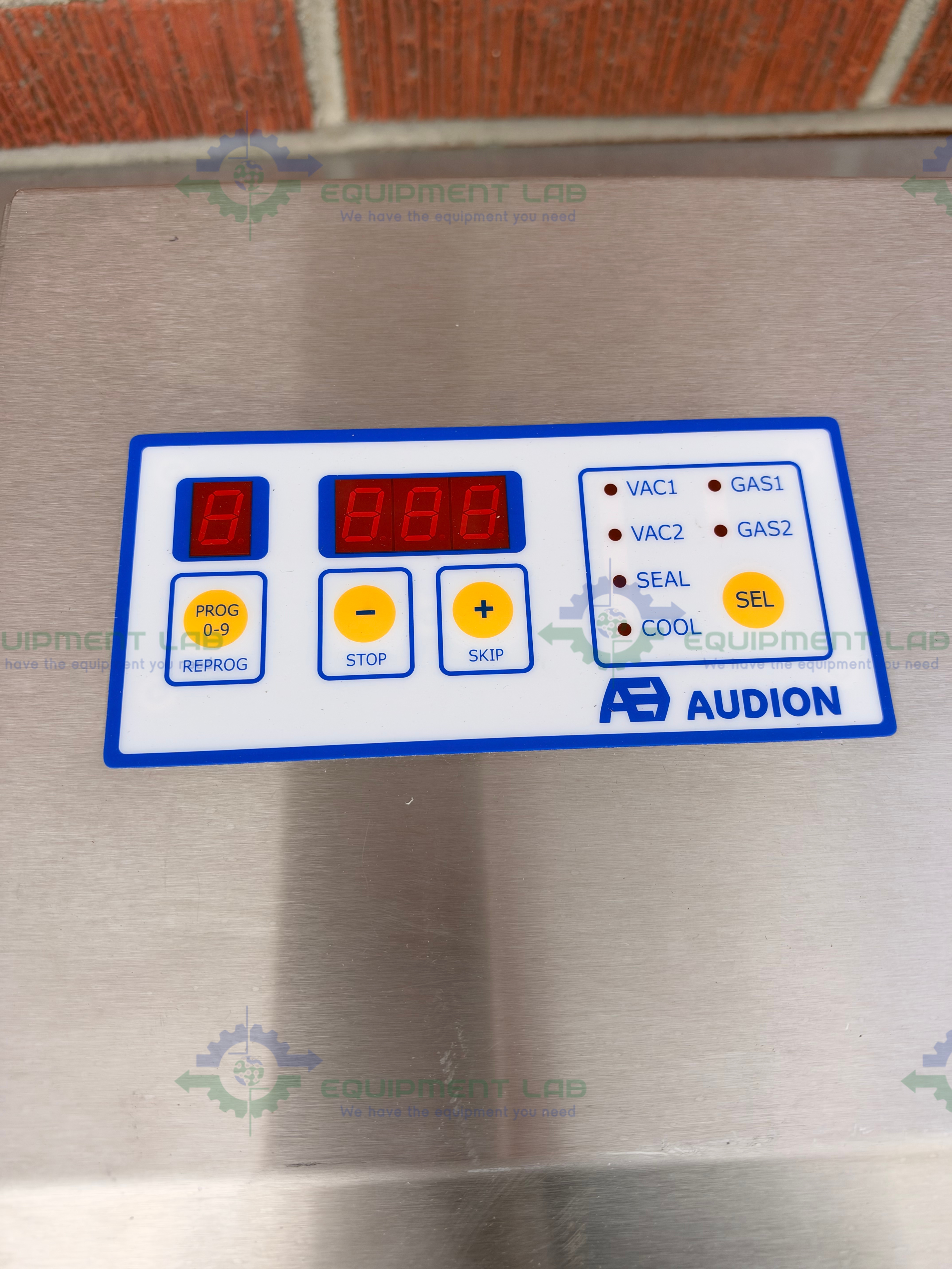 Used Audion 720 MVMED-2 Heavy Duty  Stainless Steel Vacuum Impulse Sealer