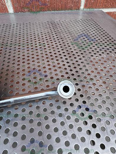 Used Lot of 2- ITT Pure Flo .5-316L- RA20MAX Diaphragm Valve  w/1/2" Sanitary Fitting