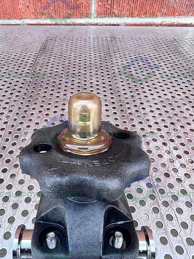 Used ITT Pure Flo .75-316L-RA15MAX-CWP150 Diaphragm Valve w/ 3/4" Sanitary Fitting