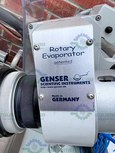 Used Genser  PV-50-STDEX 50 Liter Power Evaporator w/ Vacuum Pump, Julabo Chiller