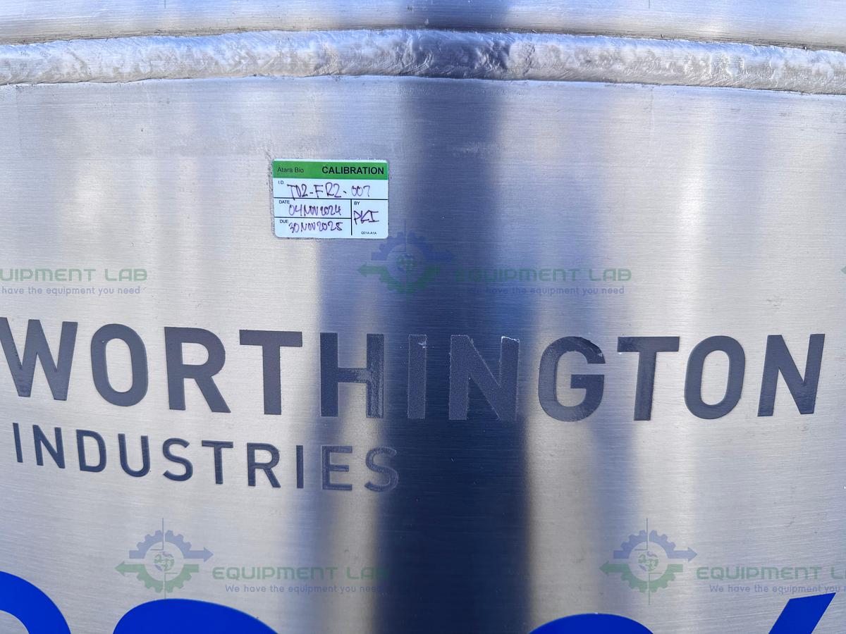Used Worthington Industries LABS-94K  Liquid Nitrogen Cryogenic Storage Tank
