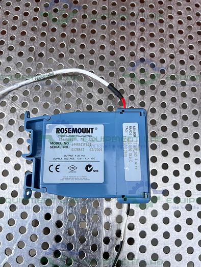 Used Rosemount  644RAI5F604 Temperature Transmitter 4-20 mA