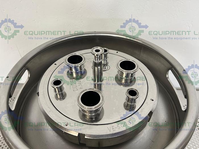 Used Ruetten Engineering AG 25 Liter Stainless Steel Vessel