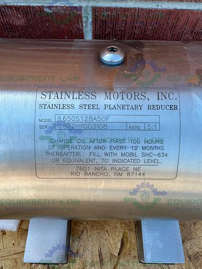 Stainless Motors PC2C10N04B1TG Stainless Steel 1 HP Washdown Duty Motor