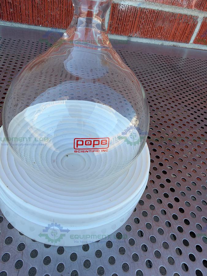 Used Pope Scientific 1000 mL Single Neck Round Bottom Flask