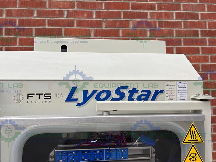 Used MillRock Technology  RFB LyoStar Freeze Dryer Lyophilizer 230V w/ Stoppring