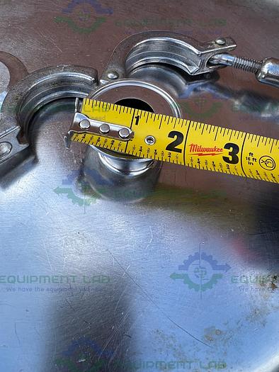 Used DCI 200 Liter Stainless Steel Jacketed Reactor Mixing Tank