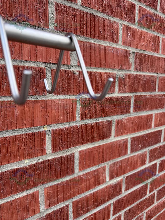 Used Centicare Corp C-IV-1000D-8  8 hook IV Pole,  Support up to 200 lbs