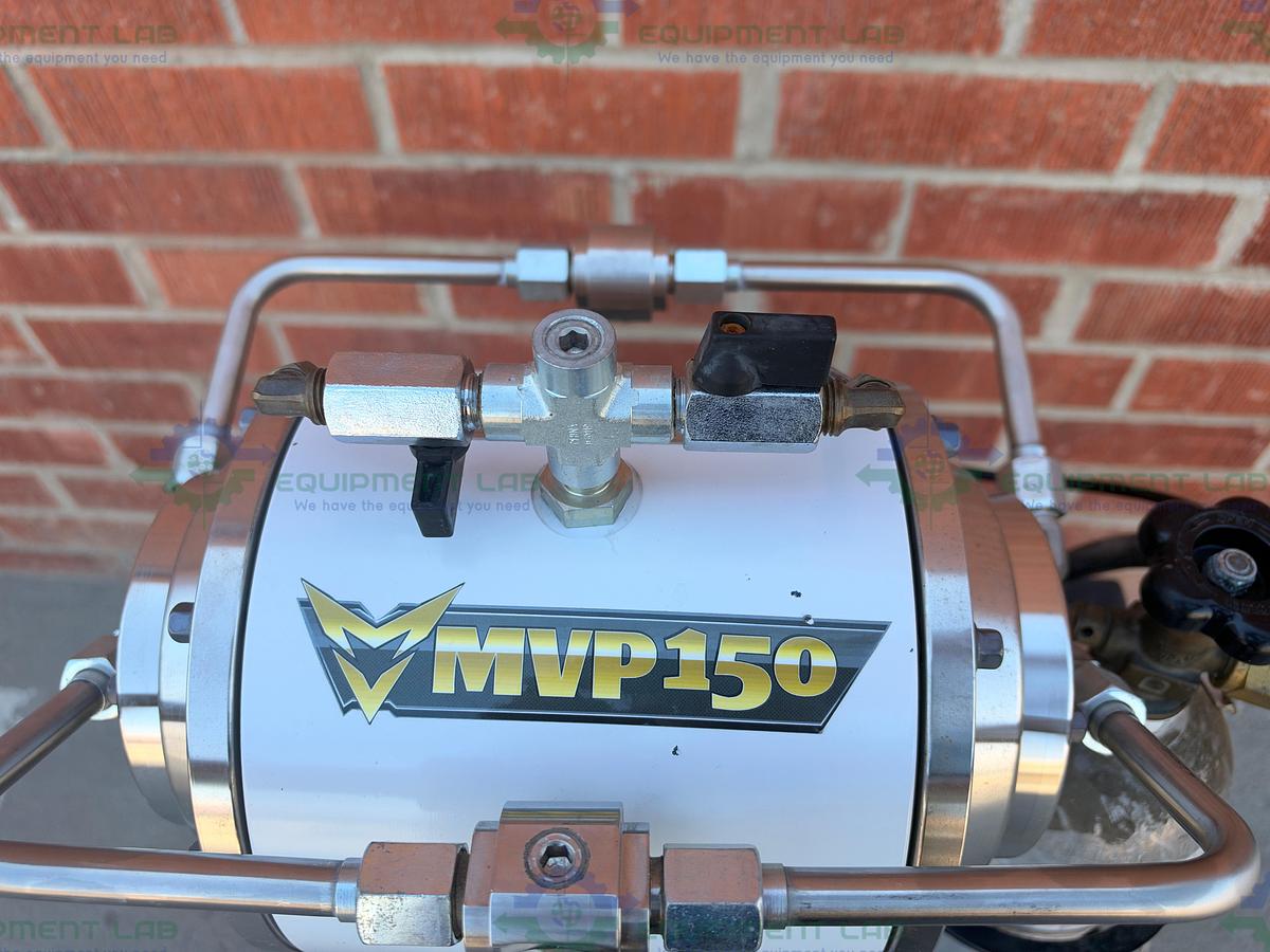 Used Master Vapor MVP-150 Explosion-Proof Gas Recovery Pump w/ Lesson 2HP Motor