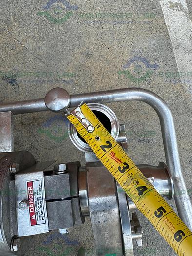 Used Fristam FPX731-160 Centrifugal Pump w/Stainless 1 1/2 HP Motor, 480V, Controller