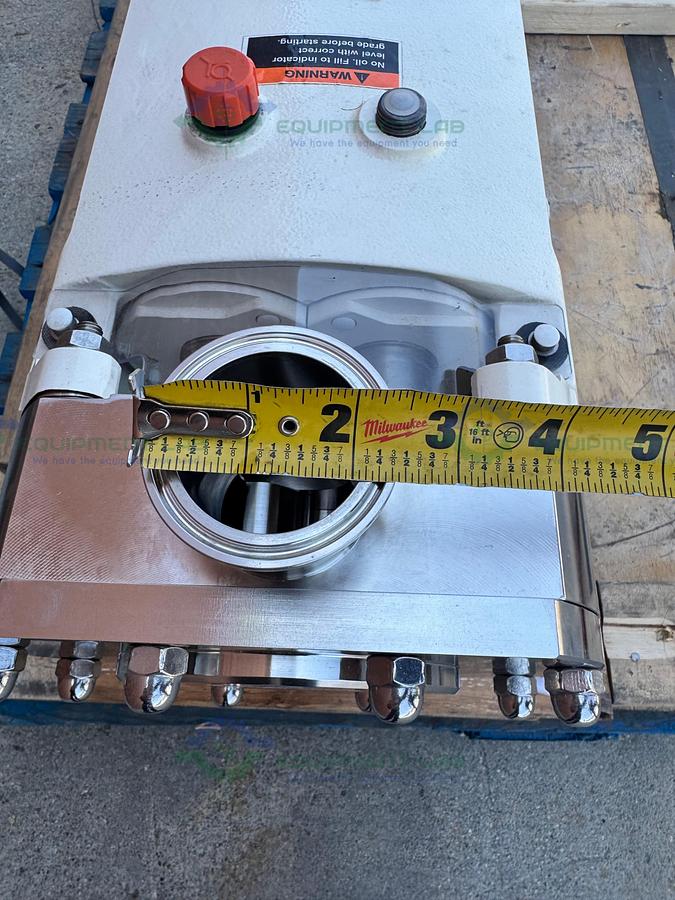Alfa Laval SRU3/038/HS Rotary Lobe Pump w/ Sterling 3 HP Motor
