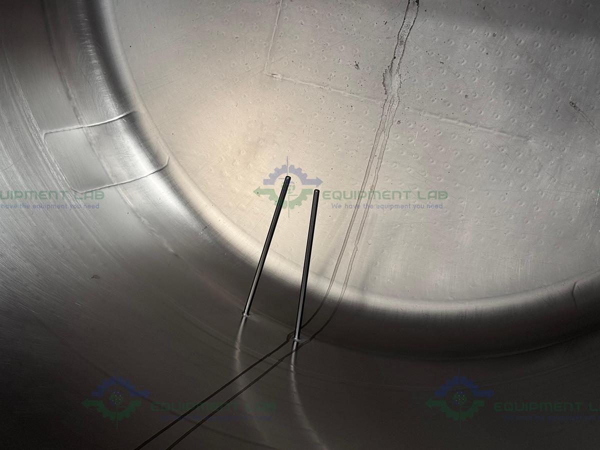 Used Paul Mueller 4500 Liter SS Jacketed Reactor w/ Agitator 25 PSI FV &138 PSI