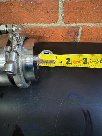 Used FLT Stainless Steel Single Cartridge Jacketed Filter Housing