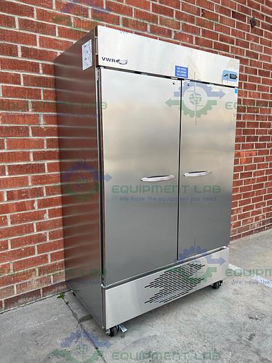 Used VWR GTVWG49FSSA Stainless Steel Auto Defrost Freezer - 25°C 49 Cu, Ft.