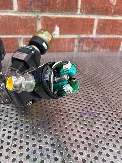 Used 5 ITT Advantage  Stainless Steel Diaphragm Valves w/ Valve Positioner