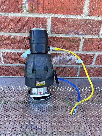 Used ITT Pure-Flo A216 Diaphragm Stainless Steel Valve 2" w/ ASCO Valve Positioner