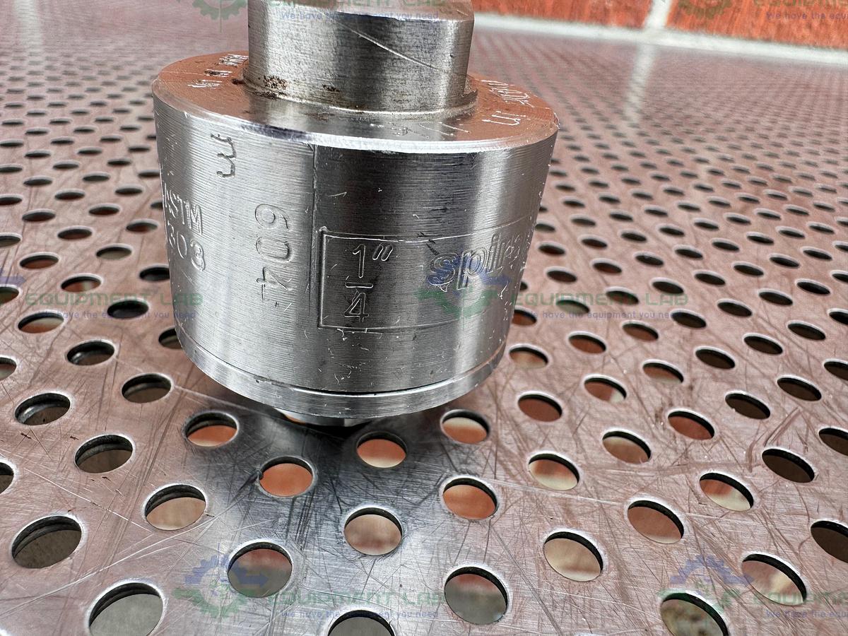 Used Spirax Sarco MST18 ASTM 303 Steam Trap PMA 25 Bar w/ 1/4" NPT Fitting