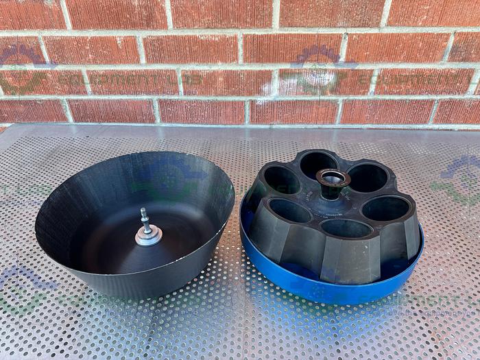 Used Beckman Coulter JLA-10.500 Fixed Angle Centrifuge Rotor 10,000 RPM