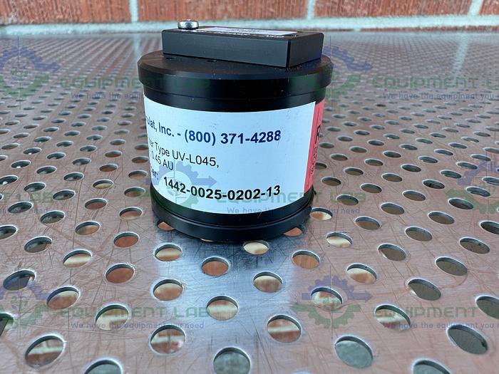 Used Optek / Danulat 1442-0025-0202-13 Calibration Filter UV-L045, 0.45 AU
