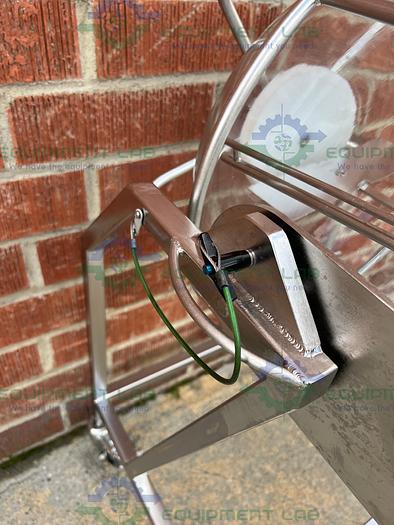 Used Chemglass 36L Glass Graduated 9-Neck Bio Reactor Vessel w/ Impeller + More