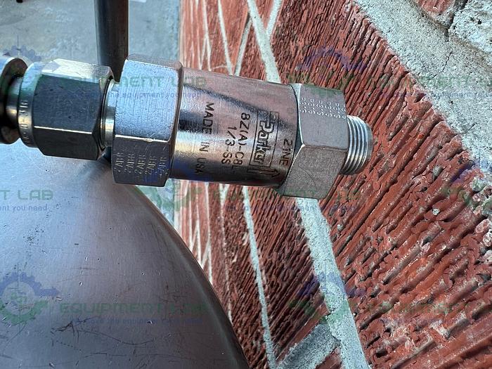 Used Alloy Products  120 Liter Stainless Steel Pressure Vessel 100 PSI